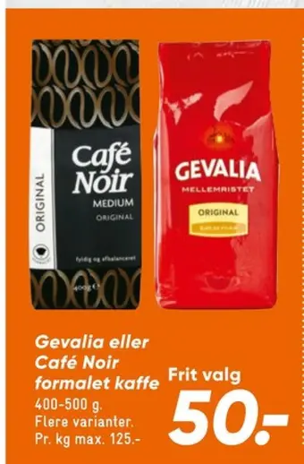 Bilka Original kaffe formalet tilbud