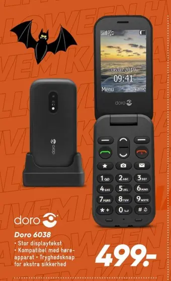 Bilka 6038 mobiltelefon tilbud