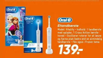 Bilka Braun oral-b eltandbørste tilbud