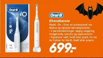 Bilka Braun oral-b eltandbørste tilbud
