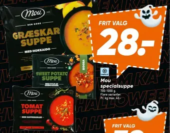 Mou græskarsuppe