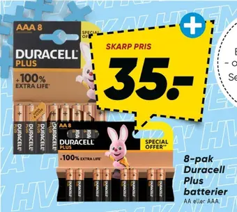 Bilka Duracell batterier tilbud