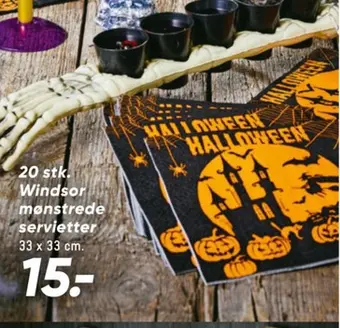 Bilka Windsor servietter tilbud