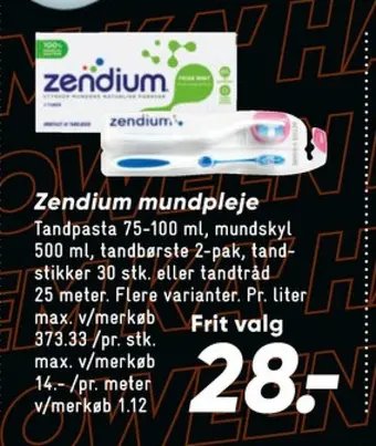 Zendium tandpasta