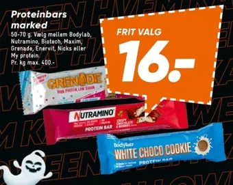 Bilka Nutramino energibar tilbud