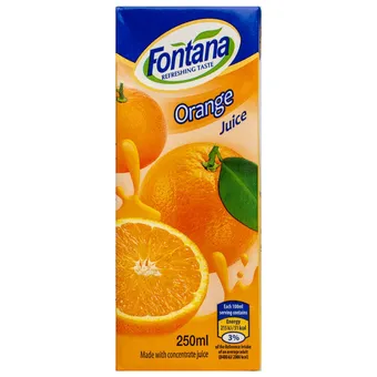 Motatos Fontana | 4 x appelsinjuice brik | drikke > juice, smoothie & saft tilbud