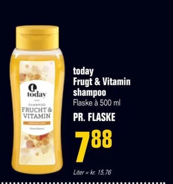 Poetzsch Padborg today Frugt & Vitamin shampoo tilbud
