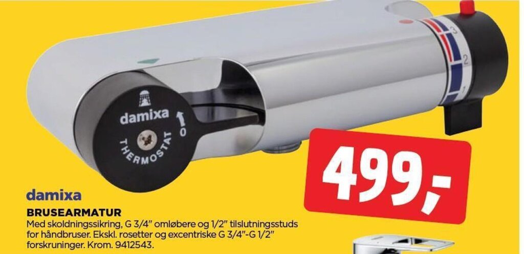 damixa BRUSEARMATUR tilbud hos jem & fix