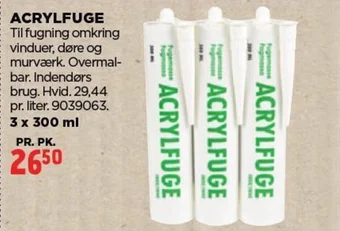 jem & fix ACRYLFUGE tilbud