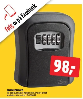 jem & fix NØGLEBOKS tilbud