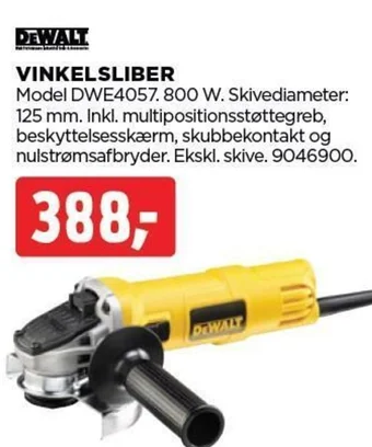DEWALT VINKELSLIBER