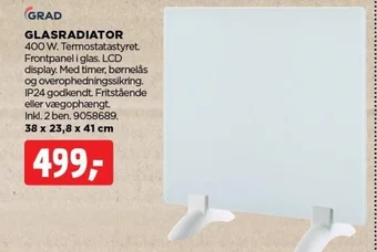jem & fix GRAD GLASRADIATOR tilbud