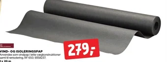 jem & fix VIND- OG ISOLERINGSPAP tilbud