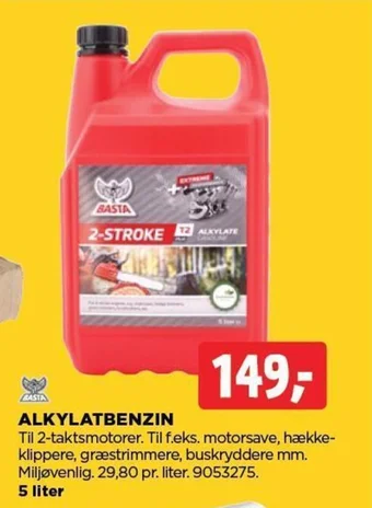 jem & fix ALKYLATBENZIN tilbud