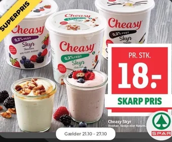 Netto Cheasy Skyr tilbud