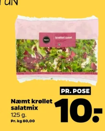 Netto Næmt salat tilbud