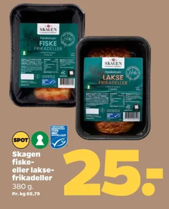 Netto Skagen fiskerestaurant fiskefrikadeller tilbud