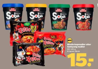 Netto Soba instant retter tilbud