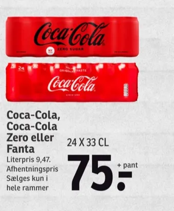 SPAR Coca cola cola tilbud