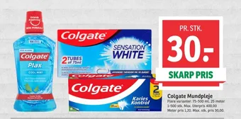 SPAR Colgate tandpasta tilbud