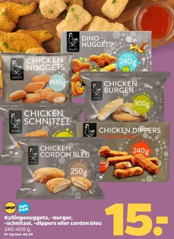 Netto Chickn kyllingeschnitzler tilbud