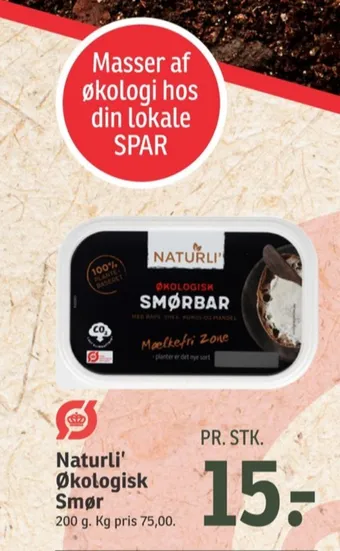 Naturli' smørbar