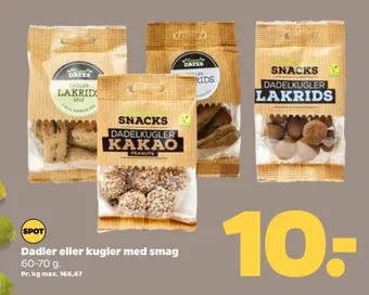 Netto Green dates dadler tilbud