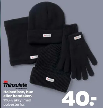 Netto Thinsulate halsedisse tilbud