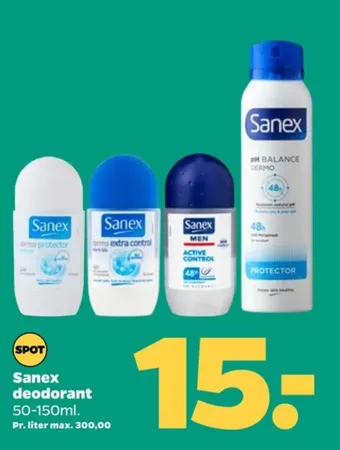 Netto Sanex deo roll-on tilbud