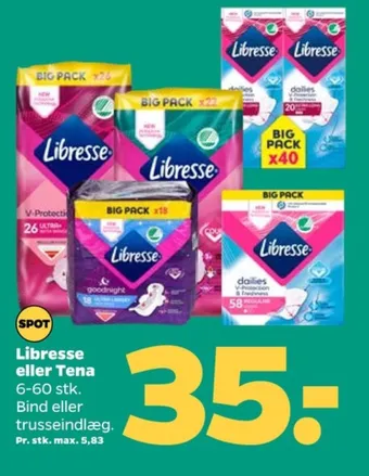 Netto Libresse bind tilbud
