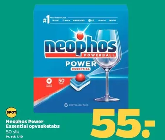 Netto Neophos maskinopvask-tabs tilbud