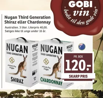 SPAR Ukendt australsk hvidvin tilbud