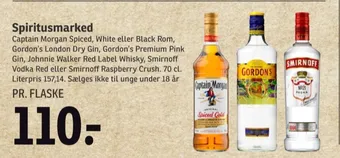 SPAR Black rum rom tilbud