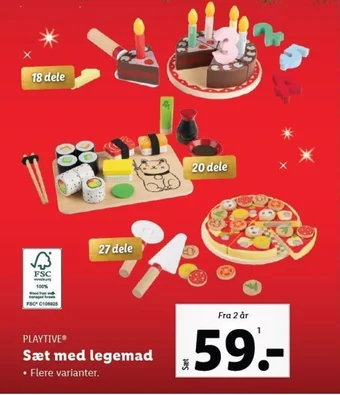 Lidl Sæt med legemad tilbud