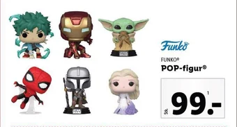 Lidl POP-figur tilbud