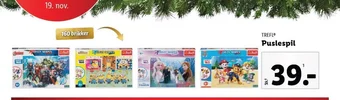 Lidl TREFL Puslespil tilbud
