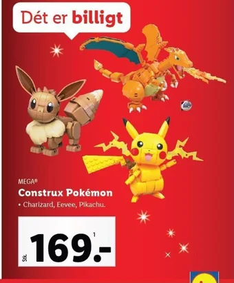 Lidl Construx Pokémon tilbud