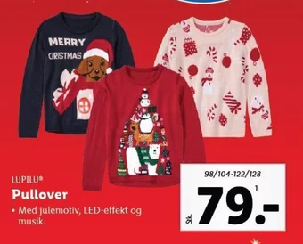 Lidl LUPILU Pullover tilbud