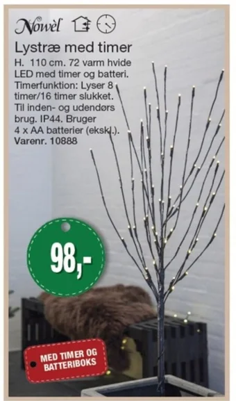Harald Nyborg Nowel Lystræ med timer tilbud