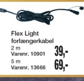 Harald Nyborg Flex Light forlængerkabel tilbud