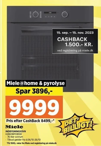 Power Indbygningsovn tilbud