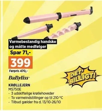 Power Krøllejern tilbud