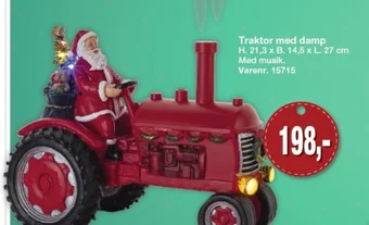 Harald Nyborg Traktor med damp tilbud