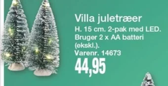 Harald Nyborg Villa juletræer tilbud