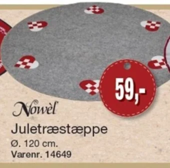 Harald Nyborg Juletræstæppe tilbud