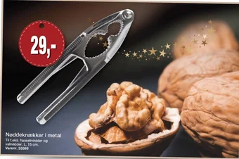 Harald Nyborg Nøddeknækker i metal tilbud