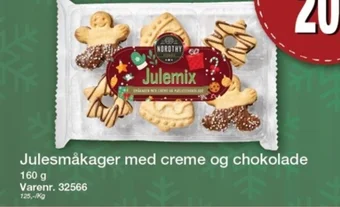 Harald Nyborg Julesmåkager med creme og chokolade tilbud