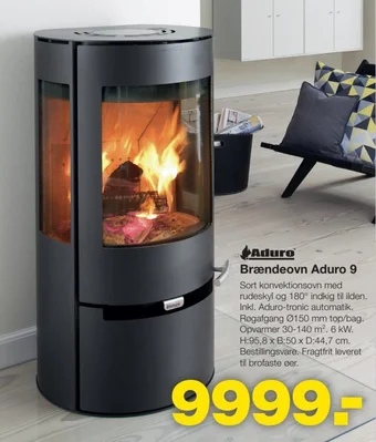 Brændeovn Aduro 9