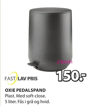JYSK OXIE PEDALSPAND tilbud