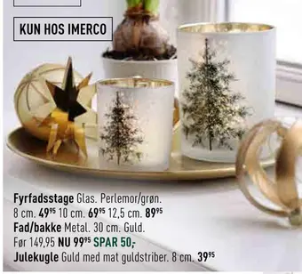 Imerco Fad/bakke tilbud